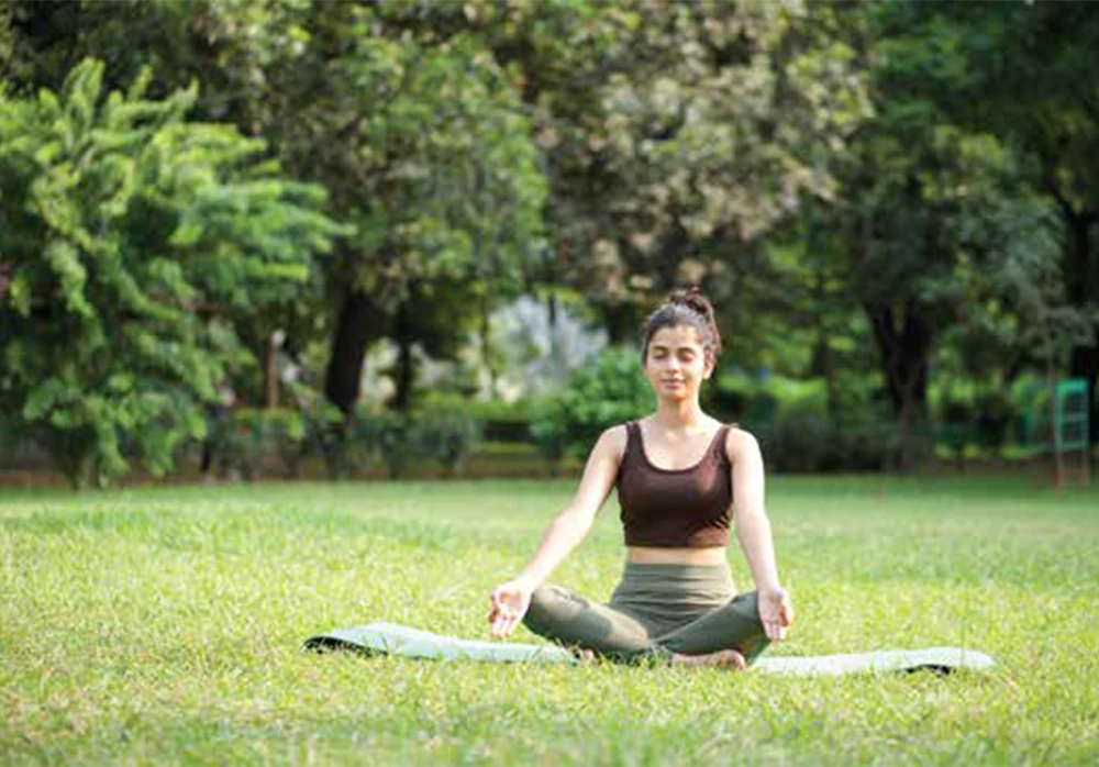 Serene Yoga Lawn