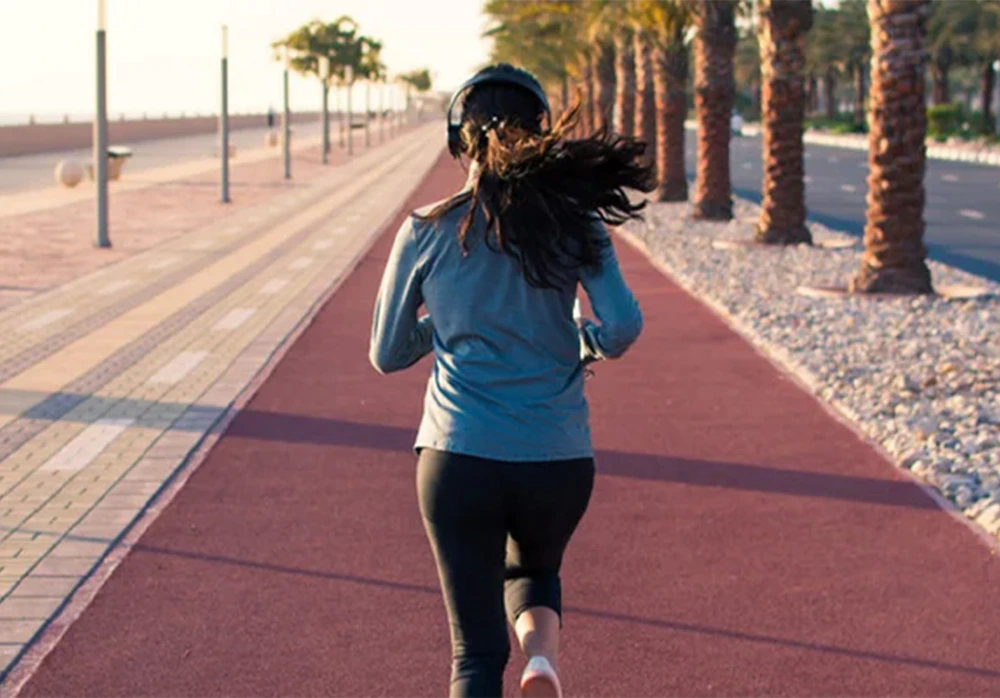 Dedicated Cycling & Jogging Tracks